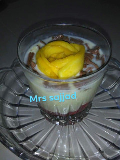 A picture of Mango Shrikhand .