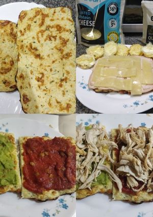 Foto principal de Panninis de Coliflor Fitness
