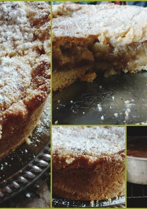 Una foto de Torta alemana de manzanas
