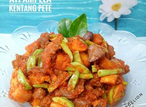 Foto resep Sambal Goreng Ati Ampela Kentang Pete #Dandelion