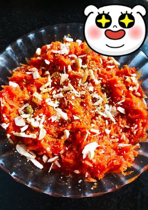 A picture of Carrot Halva.