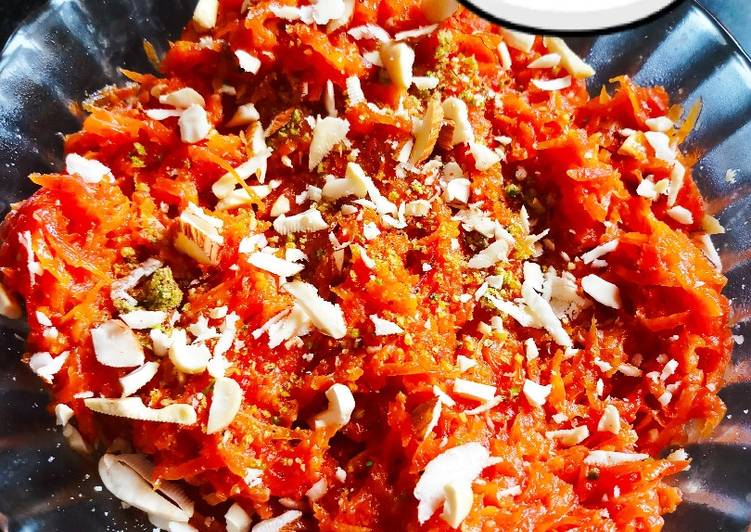 Steps to Make Homemade Carrot Halva