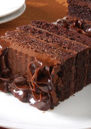 صورة لوصفة طريقة عمل كيكة شوكولاته