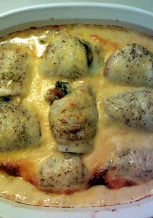 A picture of Brenda's Baked Stuffed Flounder.