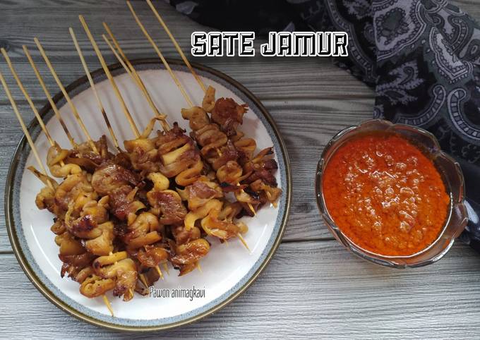 Resep 270# Sate jamur Anti Gagal