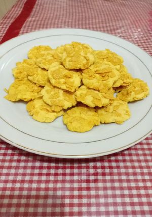 Foto resep Cornflakes cookies renyah.