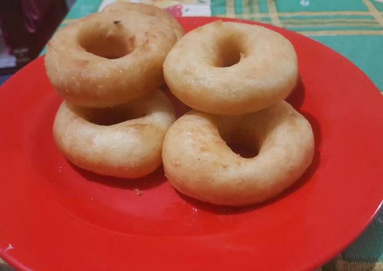 Donat kentang tanpa telur