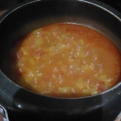 A picture of Lauki ki sabji.