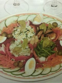 Una foto de Ensalada vegetariana