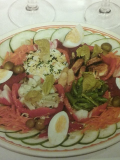 Una foto de Ensalada vegetariana