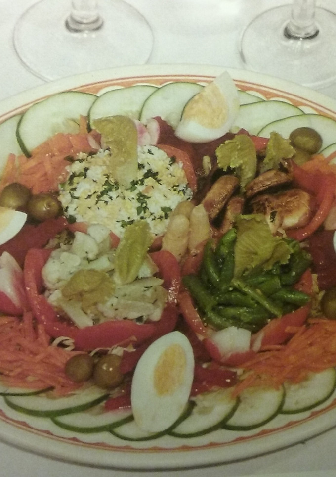Una foto de Ensalada vegetariana