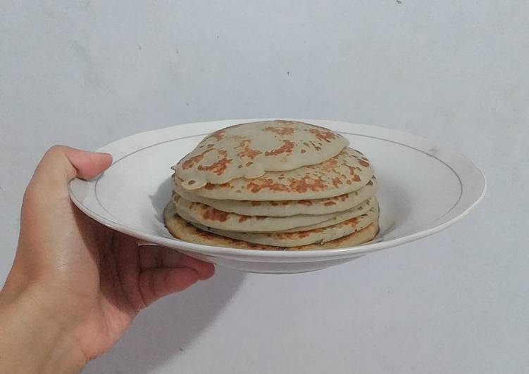 Resep 9.Pancake Durian Jadi, Bikin Ngiler