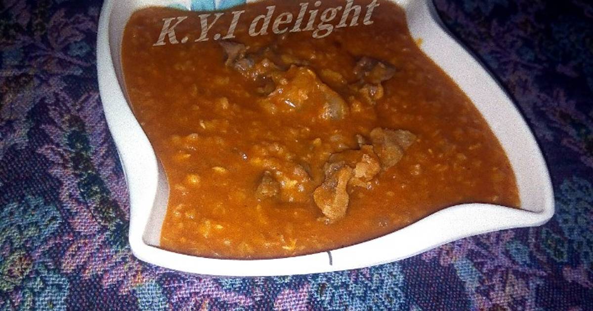 Miyan wake Recipe by K'dees Delight - Cookpad