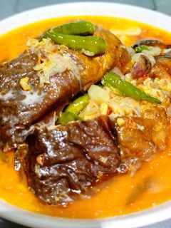 Foto resep Tumis bandeng asap kuah santan