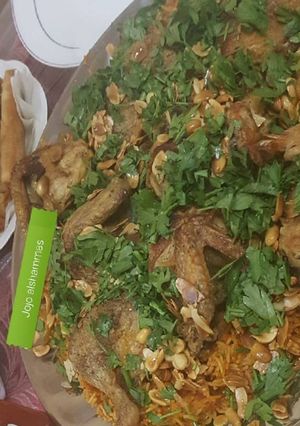 صورة لوصفة كبسة دجاج