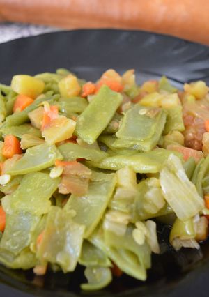 Foto principal de Judías verdes con verduras