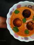 Kofta curry no deep fried