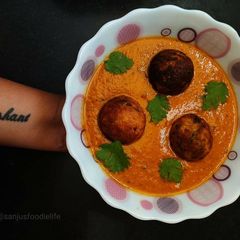 A picture of Kofta curry no deep fried.