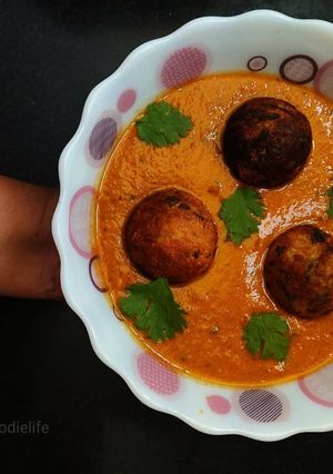 A picture of Kofta curry no deep fried.