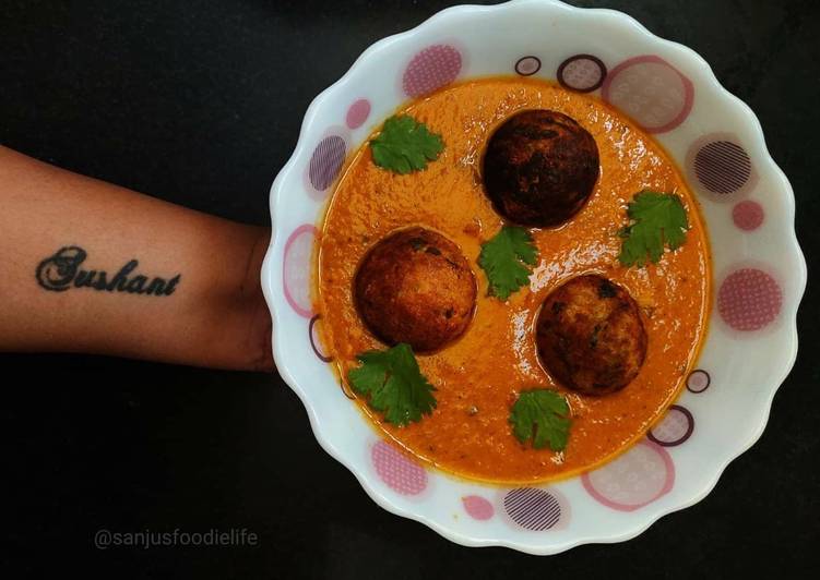 Recipe of Ultimate Kofta curry no deep fried