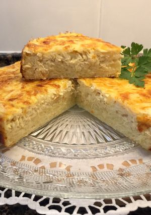 Foto principal de Tarta de pollo, patata y cebolla