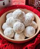 Snowballs cookies ⛄ ❄️ ☃️ Galletas navideñas de nuez 🤶🏻 sin huevo