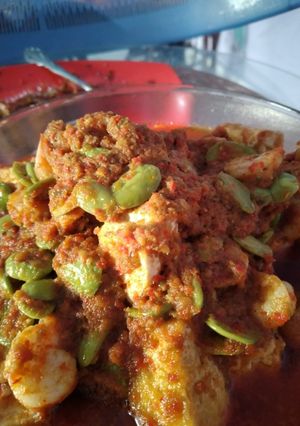 Foto resep Sambal udang tahu petai tak berbau