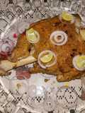 Roasted Mutton leg (without oven)