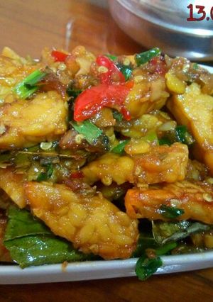 Foto resep Orek tempe kering pedas manis
