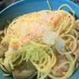 Espaguetis con salmón (sin nata)
