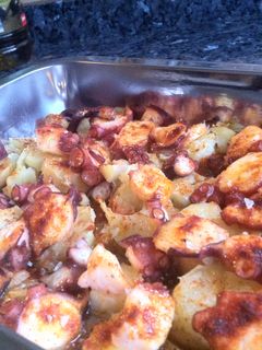 Una foto de Pulpo a la gallega rápido