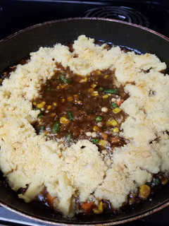 A picture of Skillet Shepherd's Pie.