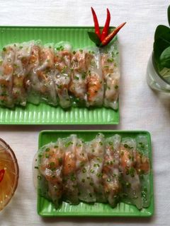 Hình của món Bánh bột lọc trần.