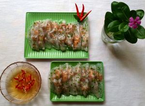 Hình của món Bánh bột lọc trần.