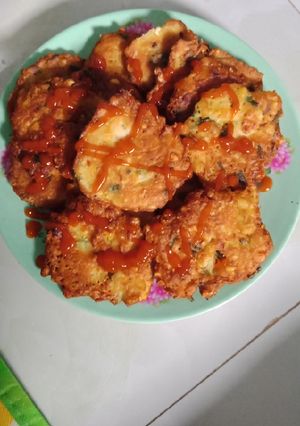 Hình của món Bắp chiên giòn.
