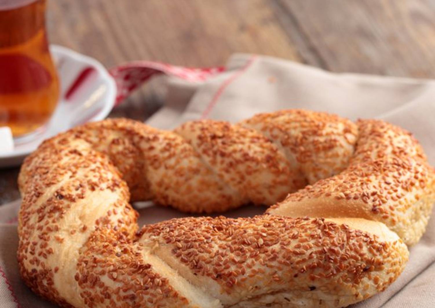 Турецкий simit Традиционная закуска для завтрака с кунжутом Etsy