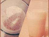 Batido de café con chocolate frío
