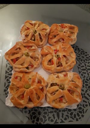 صورة لوصفة فطائر محشية