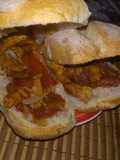 Pan con relleno de lomito