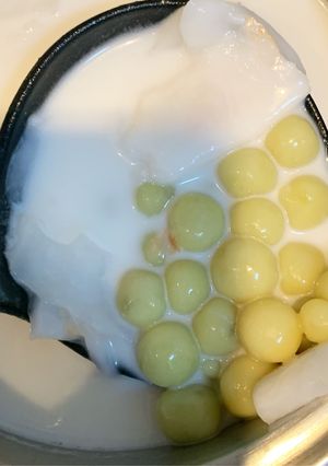 รูปของ บัวลอยมันหวานญี่ปุ่น🍠
