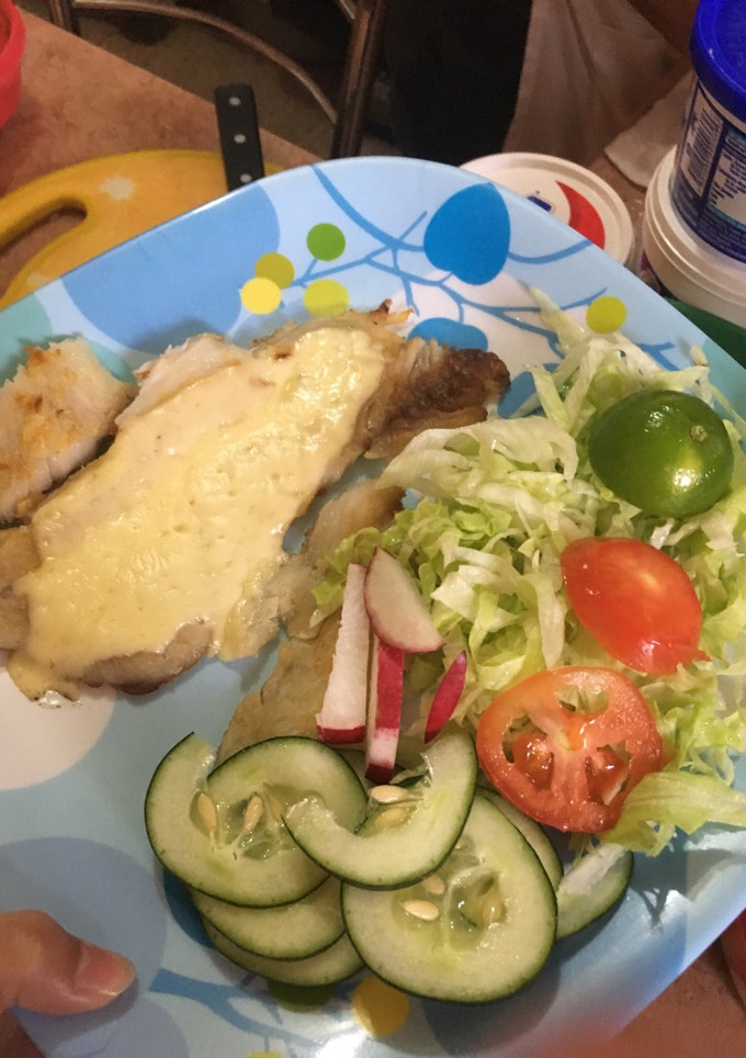 Una foto de Filete con queso