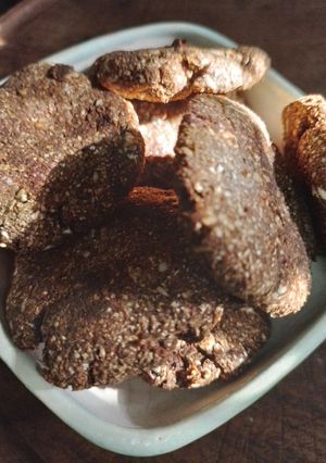 Una foto de Galletitas de banana y garbanzo