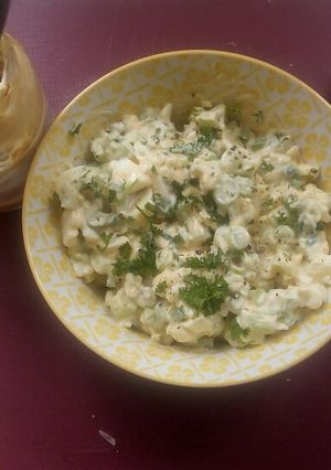 A picture of Celery salad.