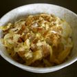 Easy Microwave Pork Cutlet Bowl (Katsudon)