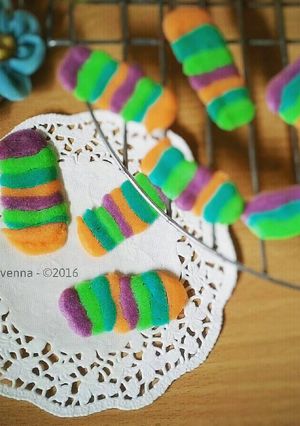 Foto resep Lidah Kucing Rainbow