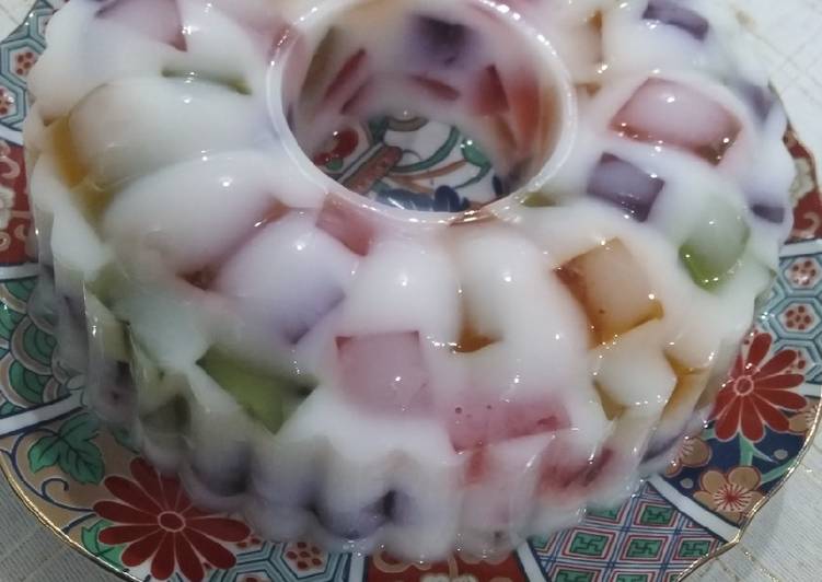 Cara Gampang Menyiapkan Pudding Mozaik Anti Gagal