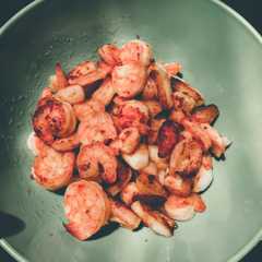 A picture of Udang goreng mentega.