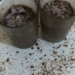 A picture of Chocolate custard.