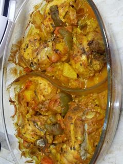 صورة لوصفة دجاج بالكاري
