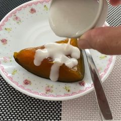 A picture of Pumpkin In Syrup (Thai Dessert).